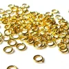 100 anneaux 4 mm dorés