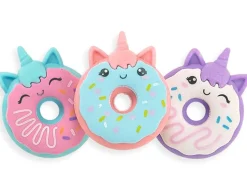 3 gommes licornes donuts