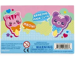 3 gommes sucettes chatons mignons