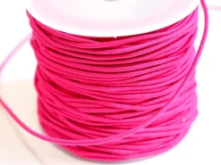 1 m de cordon élastique 1 mm - Rose fushia