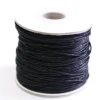 1 m de fil de coton ciré - noir