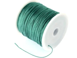 1 m de fil de jade / fil nylon tressé 0,5 mm - vert menthe