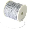 1 m de fil de jade / fil nylon tressé 0,5 mm - gris