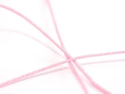 1 m de fil de jade / fil nylon tressé 1 mm - rose pale