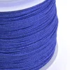 1 m de fil de jade / fil nylon tressé 1 mm - bleu roi