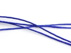 1 m de fil de jade / fil nylon tressé 1 mm - bleu roi