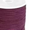 1 m de fil de jade / fil nylon tressé 1 mm - prune
