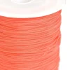 1 m de fil de jade / fil nylon tressé 1 mm - corail