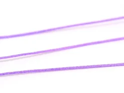 1 m de fil de jade / fil nylon tressé 1 mm - mauve