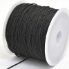 35 m de fil de jade / fil nylon tressé 1 mm - noir