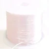 12 m de fil élastique brillant - Blanc