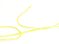 12 m de fil élastique brillant - jaune fluo