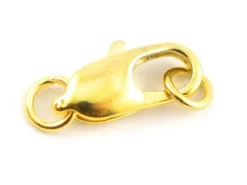 1 mousqueton long - 18 mm - couleur doré
