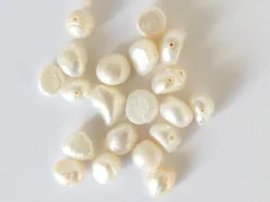 20 perles de culture - forme irrégulière - 8/9 mm