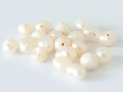 20 perles de culture - forme irrégulière - 4/5 mm