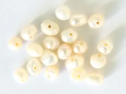 20 perles de culture - forme irrégulière - 4/5 mm