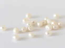 20 perles de culture - forme irrégulière - 2/3 mm