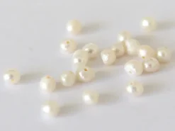 20 perles de culture - forme irrégulière - 2/3 mm