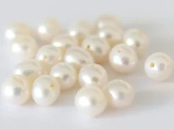 20 perles de culture - rondes - 4/5 mm