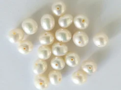 20 perles de culture - rondes - 4/5 mm