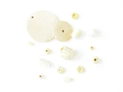 10 perles en bois - Ronde 18 mm