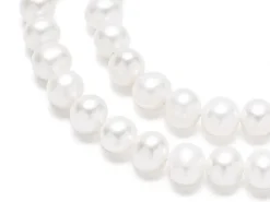 10 perles en plastique imitation perles de culture - 8 mm