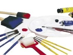 4 pots de gouache primaire primacolor