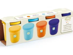 4 pots de pâte à modeler - nature
