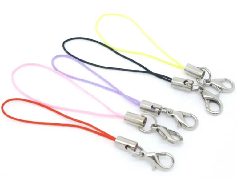 5 straps porte-clés - couleur aléatoire
