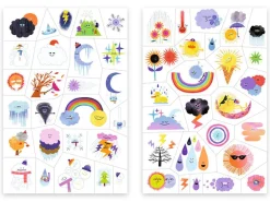 50 tatouages - Emojis météo