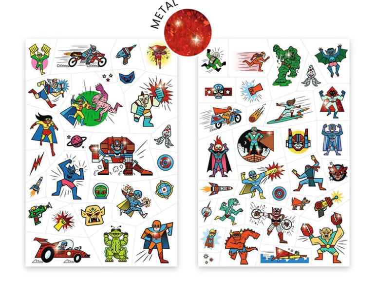50 tatouages - Heroes vs villains