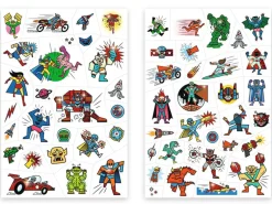 50 tatouages - Heroes vs villains