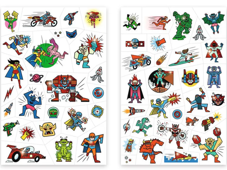 50 tatouages - Heroes vs villains