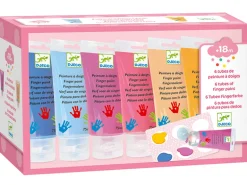 6 tubes de peinture à doigts Sweet