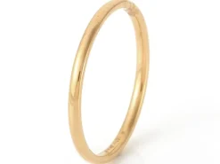 Bague fine - Doré à l'or fin 18K