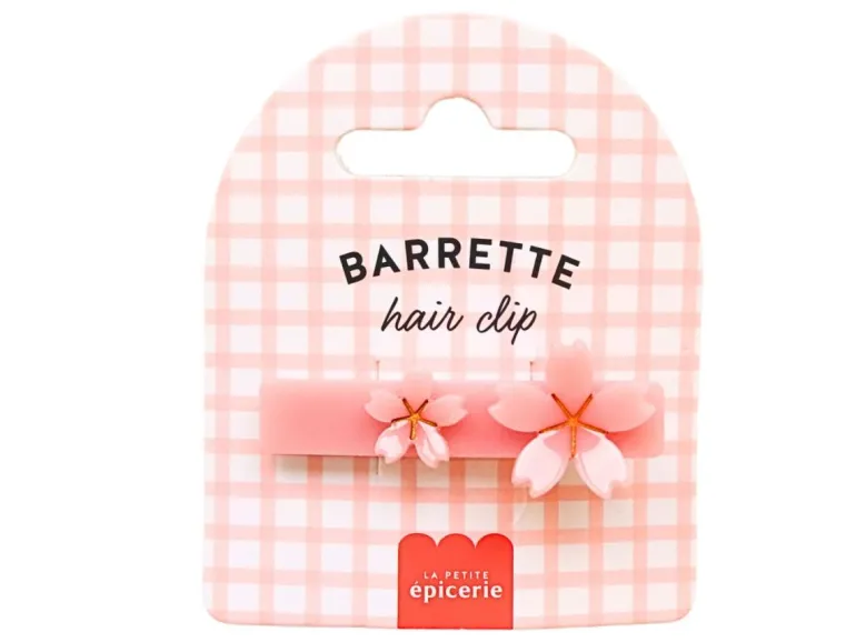 Barrette cheveux - Sakura Rose