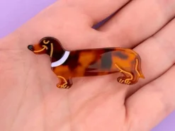 Barrette cheveux - Teckel