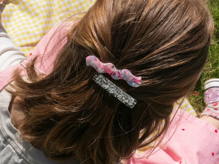 Barrette cheveux - Wavy Multicolore