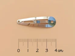 Barrette étoile filante - Pastel rose