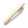 Barrette/Pince à cheveux alligator à customiser - Doré - 60 x 6 x 11 mm