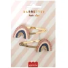 Barrettes cheveux - Arc-en-ciel