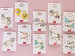 Barrettes cheveux - Arc-en-ciel