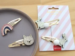 Barrettes cheveux - Chien et chat