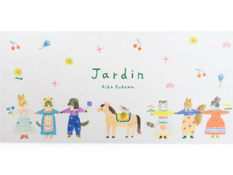 Bloc de papier illustrés Aiko Fukawa - Jardin