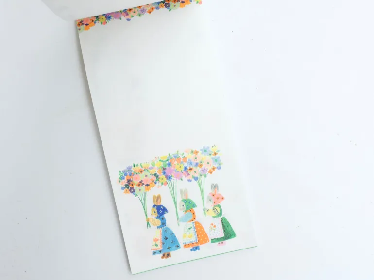 Bloc de papier illustrés Aiko Fukawa - Jardin