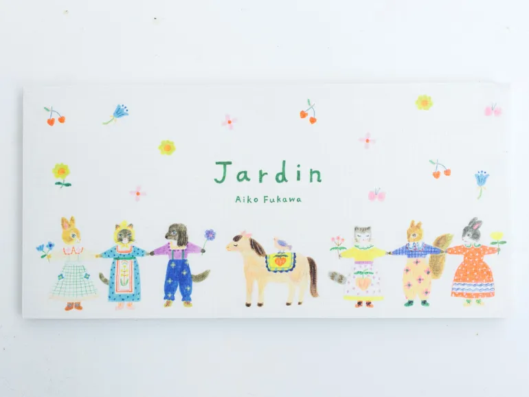 Bloc de papier illustrés Aiko Fukawa - Jardin