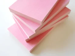 Bloc memo rose quadrillé - Fruit fries Design Lab