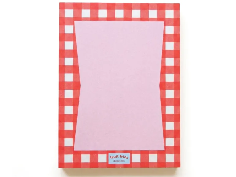 Bloc memo Vintage rouge - Design Lab