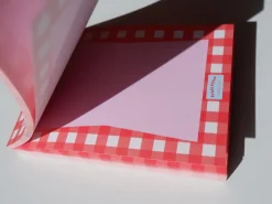 Bloc memo Vintage rouge - Design Lab
