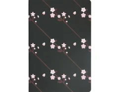 Bloc notes A5 Sakura Sakura - Rose et noir